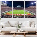 NC State Wolfpack Canvas Print - Raleigh Carter-Finley