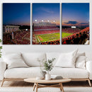 NC State Wolfpack Football Team Print - Raleigh