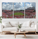 NC State Wolfpack Football Team Print Canvas- Raleigh