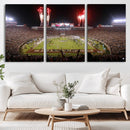 Framed Florida State Seminoles Football Team Print -