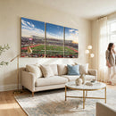 Framed Houston Cougars Football Team Print - Houston TDECU