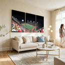 Houston Cougars Football Team Print - Houston TDECU Stadium