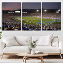 UCLA Bruins Football Team Print - Pasadena Rose Bowl Stadium