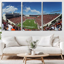 Virginia Tech Hokies Football Team Print - Blacksburg Lane