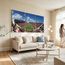 Virginia Tech Hokies Football Team Print - Blacksburg Lane