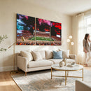 Virginia Tech Hokies Football Team Print - Blacksburg Lane