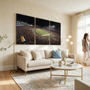Wisconsin Badgers Football Team Print - Madison Camp Randall