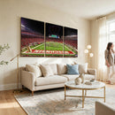 Wisconsin Badgers Football Team Print Canvas- Madison Camp