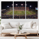 Demon Deacons Print Canvas, Football Team Print -