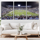 Brigham Young University Cougars Football Print Canvas -