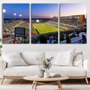 University of North Texas Mean Green Football Team Print - by MyGreatCanvas | Canvas Wall Art Prints | Photo Prints & Wall Decor