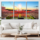 North Carolina State University Canvas Print, North Carolina
