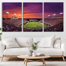 East Carolina University Pirates Football Print Canvas-