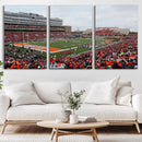 University of Illinois Fighting Illini Football Team Print - by MyGreatCanvas | Canvas Wall Art Prints | Photo Prints & Wall Decor