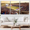 University of Kansas Jayhawks Football Team Print - Lawrence by MyGreatCanvas | Canvas Wall Art Prints | Photo Prints & Wall Decor