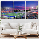University of Kansas Jayhawks Football Team Print Canvas- by MyGreatCanvas | Canvas Wall Art Prints | Photo Prints & Wall Decor