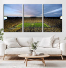 Michigan Stadium Wall Art Canvas Print, Vibrant Game Day by MyGreatCanvas | Canvas Wall Art Prints | Photo Prints & Wall Decor