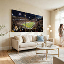 ASU Sun Devils Football Team Print Canvas - Phoenix Mountain