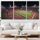 University of Nebraska Cornhuskers Football Team Print -