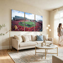 Cincinnati Bearcats Football Team Print - Nippert Stadium Wall Art Canvas Print