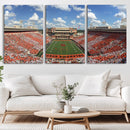 Oklahoma State Cowboys Football Team Print - Stillwater by MyGreatCanvas | Canvas Wall Art Prints | Photo Prints & Wall Decor
