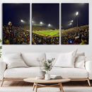 Central Michigan University Chippewas Canvas Wall Art,