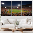 Clemson University Tigers Art Print, Football Team Print -