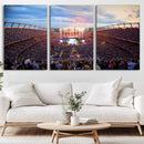 Denver Broncos Football Team Print Canvas- Empower Field at