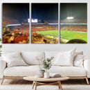 Iowa State University Cyclones Art Print, Football Team