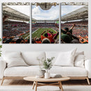 Miami Hurricanes Football Team Wall Art Print - Miami Hard