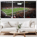 Miami Hurricanes Football Team Print Canvas- Miami Hard Rock