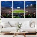 Michigan State Spartans Football Team Print - East Lansing