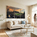 Michigan State Spartans Football Team Print - East Lansing