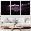 Ohio State University Buckeyes Football Team Print - by MyGreatCanvas | Canvas Wall Art Prints | Photo Prints & Wall Decor