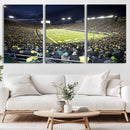 University of Oregon Ducks Football Team Print - Eugene