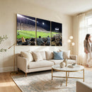 Purdue University Boilermakers Football Team Print - West