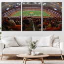 Syracuse University Orange Football Canvas Print, Football