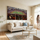 Syracuse University Orange Football Canvas Print, Football