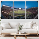 Texas Tech Red Raiders Canvas, Framed Football Team Print -
