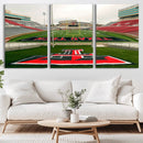 Texas Tech Red Raiders Football Team Print - Lubbock Jones