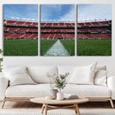 University of Tulsa Golden Hurricane Football Team Print - by MyGreatCanvas | Canvas Wall Art Prints | Photo Prints & Wall Decor