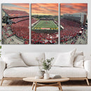 University of Maryland Terrapins Football Team Print - by MyGreatCanvas | Canvas Wall Art Prints | Photo Prints & Wall Decor
