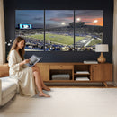 Memphis Tigers Football Team Print - Memphis Simmons Bank