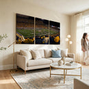 West Virginia Uni Mountaineers Football Team Print - Milan
