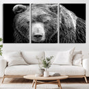 399 Grizzly Bear Canvas Print | Ready to Hang Wall Art |