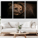 Wild Grizzly 399 Bear Canvas Wall Art Print, Bear Animal by MyGreatCanvas | Canvas Wall Art Prints | Photo Prints & Wall Decor