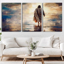 Jesus Walking on Water Wall Art | Ready to Hang Spiritual