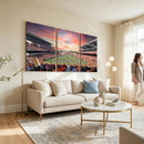 Oregon State Beavers Football Team Print - Corvallis Reser