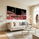 Oregon State Beavers Football Team Print - Corvallis Reser