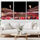 Oregon State Beavers Football Team Print - Corvallis Reser by MyGreatCanvas | Canvas Wall Art Prints | Photo Prints & Wall Decor
